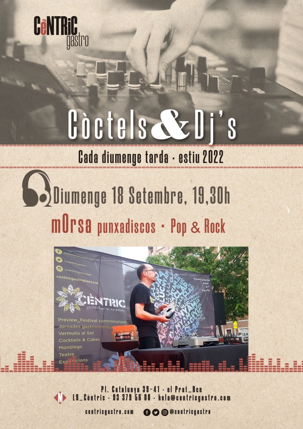 CÓCTELS &amp; DJs · mOrsa punxa
